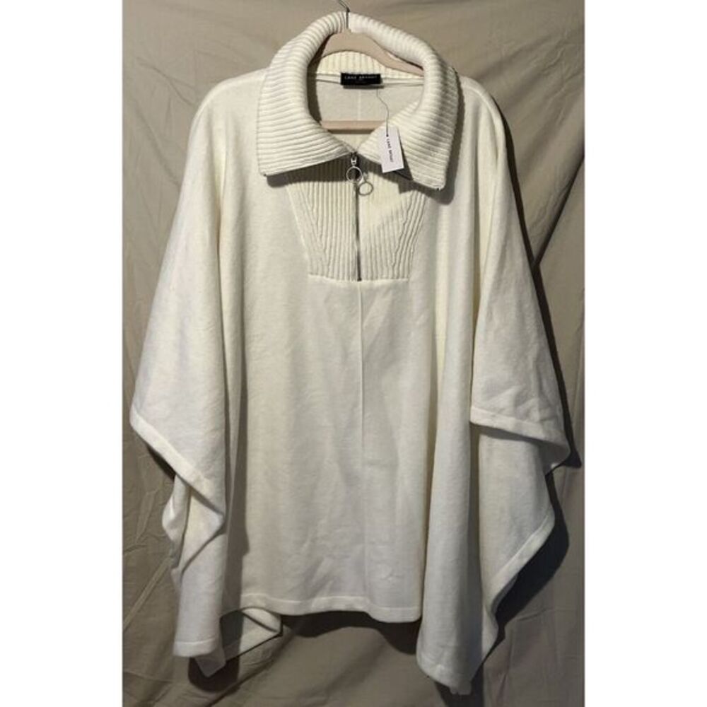 Lane Bryant 1/4 Zip Panco Sweater New With Tags